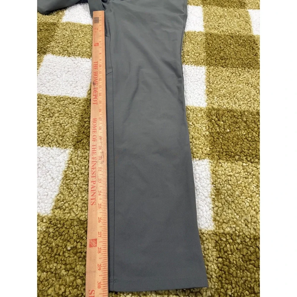 Lululemon Commission Pant Slim Gray Mens Size 30 Technical Chino Trousers‎